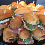 Parma Prosciutto Panini with Fiore di Latte & Fresh Arugola